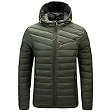 SSBZYES Herrenjacke Baumwolljacke Herrenjacke leichte Baumwolljacke Sportjacke Pullover Herren Baumwolljacke Winterjack