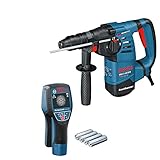 Bosch Professional Bohrhammer GBH 3-28 DFR + Bosch Professional Ortungsgerät D-tect 120