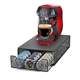 HiveNets Tassimo Kaffee Kapselhalter für 60 Kapseln Kapselständer Schubladen Org