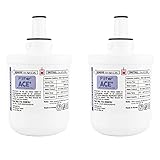 ACE+ Wasserfilter kompatibel mit Samsung DA29-00003G, HAFIN2/EXP, DA29-00003F, HAFIN1/EXP, DA29-00003B, HAFIN Kühlschrankfilter - Replacement Refrigerator Filter (2er Pack)