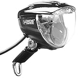 Busch & Müller Frontlicht Lumotec IQ2 LUXOS U Fahrradlicht, schwarz, 8 x 5 x 5