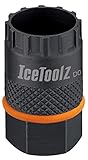 IceToolz Shimano Cassette Lockring Tool, Schwarz, M