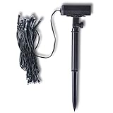 Voupuoda 2 x Solar Lichtkette 24 LED 3,8m, Solarleuchte, Weg-Beleuchtung, Leuchten, Lichterkette, Gartenbeleuchtung, Solarlampen,