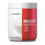 Collagen Pulver - 100% rein aus Deutschland und ohne Zusatzstoffe - Typ I, II und III - 300g laborgeprüft Skincare betterp