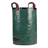 NOOR Gartensack Profi XL 270L Ø 67x75 cm I Reißfester Gartenabfall-Sack extra robust I Selbststehender & strapazierfähiger Laubsack I Professionelles Gartenzubehör – infache Handhabung