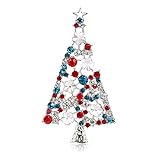 BiBeary Weihnachtsbaum Broschen für Damen Zirkonia Weihnachten Geschenke Party Fashion b