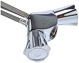 GROHE Costa Küchenarmaturen - Spültisch-Einlochbatterie (DN 15, Metallgriffe) chrom, 31831001