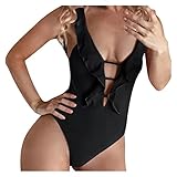 PMJAdd8s4 Triangel Bikini Damen Bikini Schwangerschaft Bikini Grosse Grössen Sport Bikini Sexy Bikini Damen Tankini Schwangerschaft Bauchweg Bikini Tankini Mit Shorts Mädchen Schwarz XL