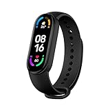 Xiaomi Mi Band 6 Fitness-Tracker, 3,9 cm, AOLED-Display, intelligentes Armband, wasserdichte 50 m, 30 Fitness-Modi, Smartw