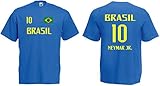 Brasil-Seleção Neymar T-Shirt Trikot WM-2018 Look !!NEU!!!