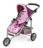 Bayer Chic 2000 612-78 Jogging Buggy Lola, Puppenwagen, Stars Bromb