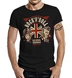 Rockabilly Fan T-Shirt: UK Rock N Roll L