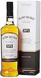 Bowmore No. 1 Single Malt Scotch Whisky, mit Geschenkverpackung, fruchtiges Aroma mit dezenter Rauchigkeit, 40%Vol, 1 x 0,7