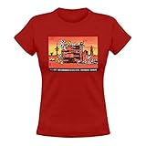 Panik City - UDO Lindenberg T- Shirt Ladies rot Gr. XL