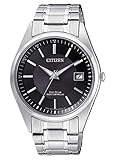 CITIZEN Herren Analog Solar Uhr mit Edelstahl Armband AS2050-87E