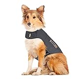 Thundershirt Beruhigungsweste, Hundemantel für ängstliche Hunde, Größe L, grau, 99004