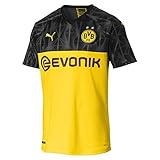 PUMA Herren BVB Cup Shirt Replica with Evo Trikot, Cyber Yellow Black-Ebony, L