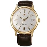 Orient Unisex Erwachsene Analog Automatik Uhr mit Leder Armband FAC00003W0