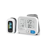 Joyfitness Pulsoximeter Finger Erwachsener, Blutsauerstoffsättigungsmonitor SP02, Mit Omnidirektionaler OLED-Bildschirmanzeige, Sauerstoffmonitor Finger Erwachsene M
