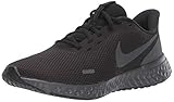 Nike Damen Revolution 5 Laufschuhe, Black Anthracite, 42.5 EU