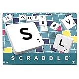 Mattel Games Y9598 - Scrabble Original, Gesellschaftsspiel, Brettspiel, Familienspiel, Design kann variieren, ab 10 J