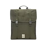 Lefrik - Handy Casual und Praktischer Rucksack - 100% recycelter Stoff - Eco Friendly, Tagesrucksäcke, Grün M