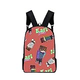 HDKFSHO Karl Jacobs Unisex Rucksack Schultasche Cosplay Laptop Daypack Schule Beiläufig Sport Reisen im Freien Schultertasche Schultasche Geschenk