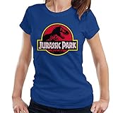 Jurassic Park Classic Yellow Outline Logo Women's T-S