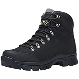 CAMEL CROWN Wanderschuhe Herren rutschfest Trekkingschuhe Warme Wanderstiefel Trekkingstiefel Männer für Wandern Abenteuer Outdoor Sport,Schwarz2,45 EU