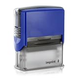 Dormy Imprint 2 47x17 mm (Firmenstempel / Adressstempel) mit individueller Stempeltextp