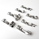 7 Füße Set für Singer Overlock Overlock Overlock Overlock Overlock Overlock Overlock Overlock 14Cg754 14Sh654 14U557 Consew 14T