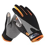 Winter-Radhandschuhe, Warme Touchscreen-Handschuhe, Rutschfeste und Wasserdichte Sporthandschuhe, Leichte Und Atmungsaktive Fitnesshandschuhe, Unisex-Laufhandschuhe, Angeln, Skifahren, Hundeausflüg