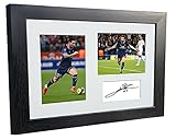 Bilderrahmen mit Autogramm von Lionel Messi, PSG, Paris Saint-Germain, 30,5 x 20,3 cm, A4