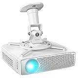 Duronic PB07XB Beamer Halterung | Projektor Halterung | Universal Wandhalterung | Halterung für Video-Projektor | drehbar und schwenkbar | Heimkino | Traglast bis zu 10 kg | 360° R