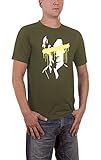 Touchlines Herren Sherlock Splat Slimfit T-Shirt, Grün (Khaki 06), S