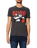 Looney Tunes Herren MESPJ2MTS021_AM T-Shirt, MEHR Anthracite, S