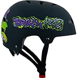 Broken Head Street Terror - Skatehelm und Fahrradhelm - für MTB, BMX, Skates und Skateboard - Größenverstellbar (L (58-61 cm))