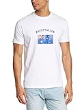 Coole-Fun-T-Shirts Herren T-Shirt AUSTRALIEN vintageAustralia Weiss GR.XXXL