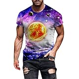 Shirt Herren 4XL Herren Tshirt x Langarmshirts für Herren Herren Shirt Langarm Herren Kurzarmhemd schwarz Violett 4XL