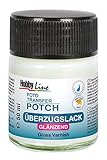 Kreul 49981 - Foto Transfer Potch Überzugslack Glänzend, Glas mit 50 ml, transparenter Schutzlack auf Wasserbasis, übertragene Bilder werden brillanter, wetterfest und geschü