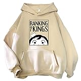 Anime Ranking of Kings Kapuzenpullover Bojji Sweatshirt Ousama Ranking Pullover Kage Langarm Hoodie mit Käng