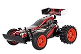 Carrera 2,4GHz RC Roter Race Buggy I ferngesteuertes Auto ab 6 Jahren für drinnen & draußen I inklusive Batterien und Fernbedienung I Spielzeug für Kinder & Erwachsene I sofort einsatzb