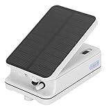 IDWT Solar-Luftpumpe, solarbetriebene 2200mAh Batterie mit großer Kapazität Solar-Teichpumpe Überladeschutz für Meeresfischerei für Garten für T