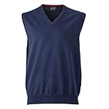 Klassischer Herren Baumwoll-Pullunder XXL,Navy