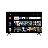 KAGIS U43S1UHD 108cm (43 Zoll) Monitor/TV ohne Tuner (4K Ultra HD, HDR, Kein Tuner, Smart-TV, Android TV 9, Fernbedienung mit Mikrofon, Video, Netflix und YouTube)