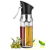 95Street Öl Sprayer,Olivenöl Sprüher, 2 in 1 Oil & Vinegar Dispenser Spray Bottle Set,Öl Sprüher zum Kochen, BBQ Kochen Sprühflasche für Küche, Kochen, BBQ,Braten,Pasta,S