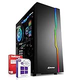 Gaming PC AMD Ryzen 7 5700G 8 x 4.6 GHz • Radeon RX Vega 8 • 512GB SSD • 16GB MHz DDR4 • Windows 10 Pro • WLAN Bluetooth Gamer Computer 3j G