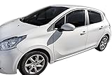 J&J AUTOMOTIVE | GP Windabweiser für Peugeot 208 2012-2019 4 TLG Regenabw