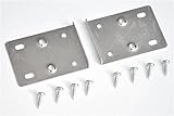 Reparaturset für Küchenschrank-Scharniere, enthält 10 Platten und Befestigungsschraub