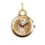 Orium 11547 Taschenuhr Sprechende Raquelle, Metall, 3,5 x 1,2 x 42